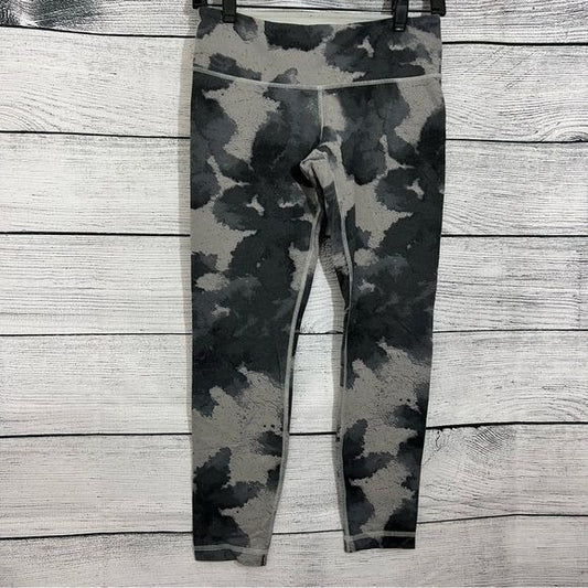 Lululemon Wunder Under Pant Floral Platoon Print Size 6