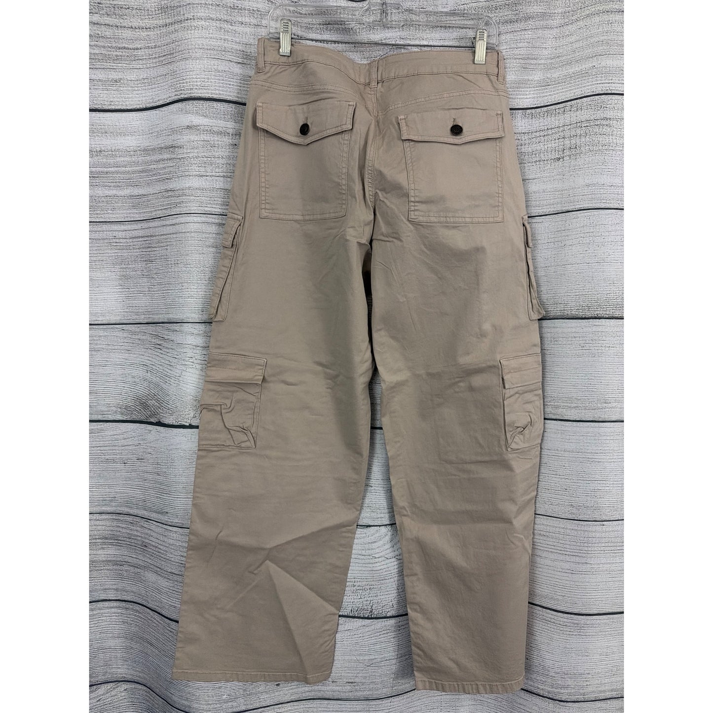 NWT Garage Jean Evase Low Rise Wide Leg Cargo Pants Size 9