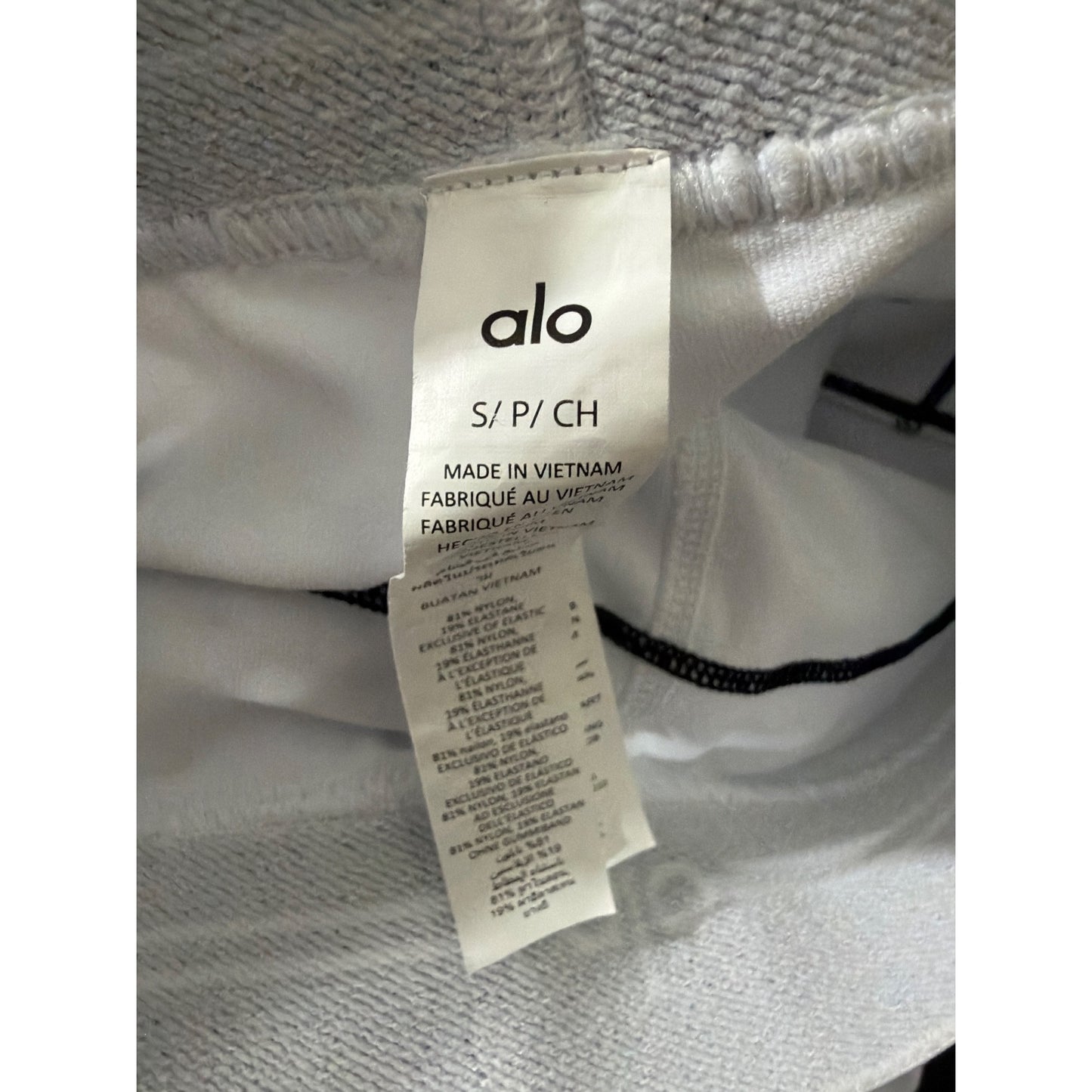 Alo Yoga Airbrush High-Waist Heart Throb Leggings Size S