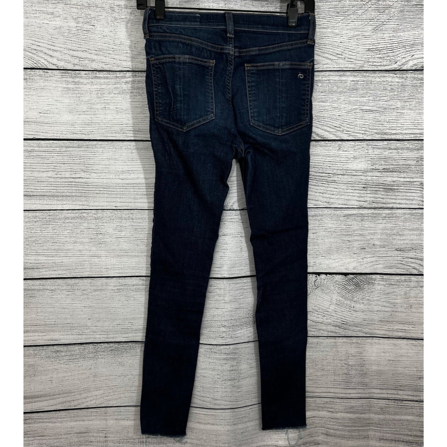 Rag & Bone 10 inch ankle Skinny Dark Wash Jeans Size 24