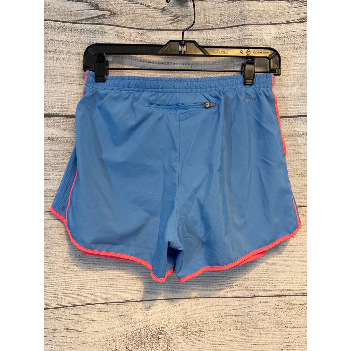 Nike Dri-Fit Running Shorts Blue & Pink Size S