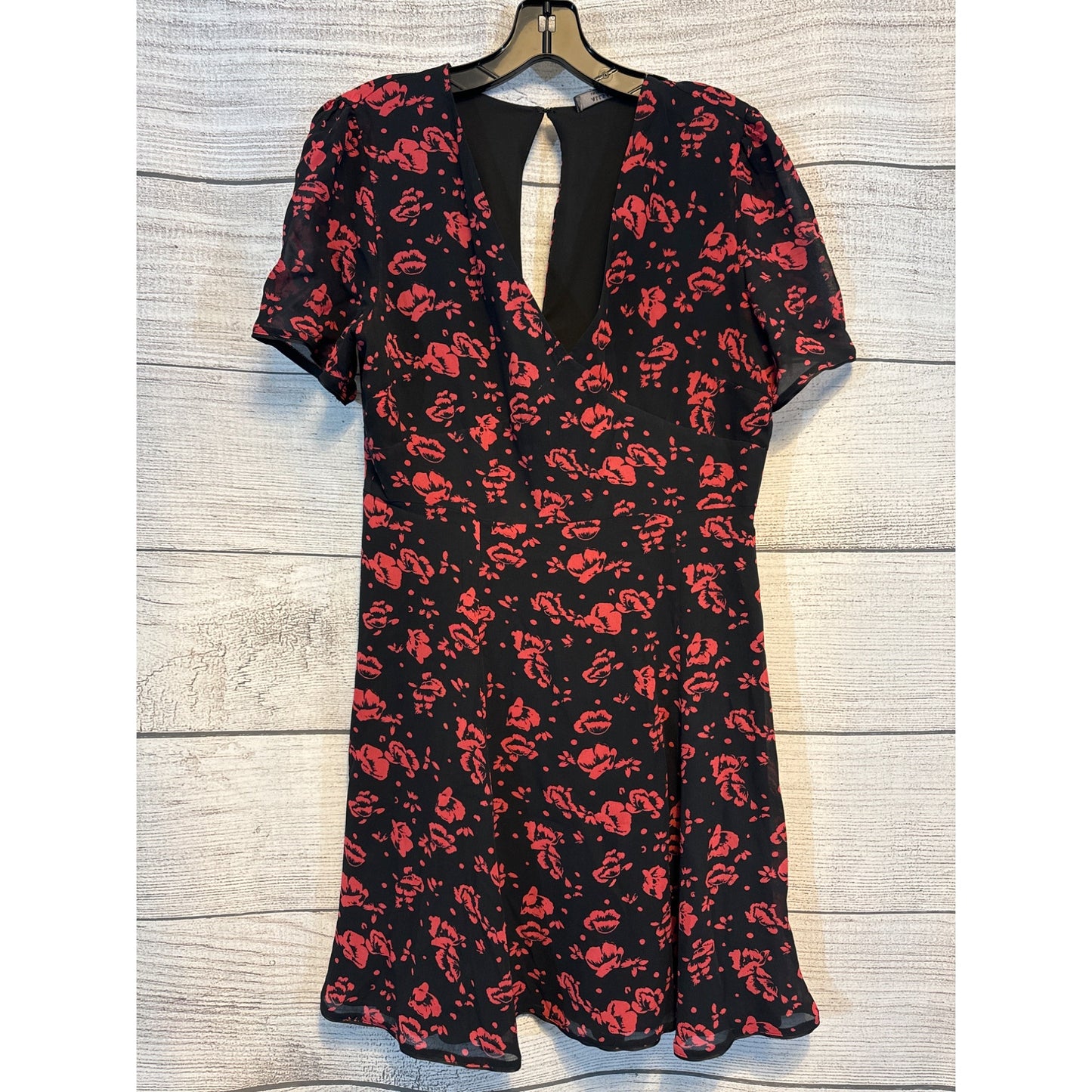 Allsaints Luca Eira Floral Print Dress Size 8