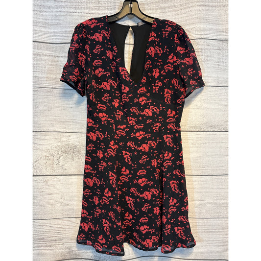 Allsaints Luca Eira Floral Print Dress Size 8