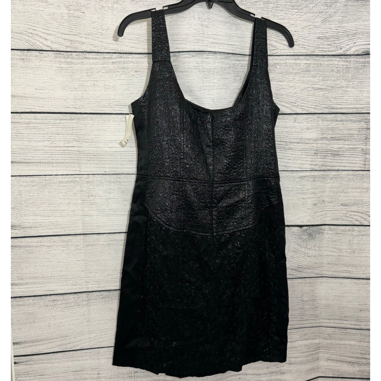 NWT Nanette Lepore Textured Black Dress Size 6