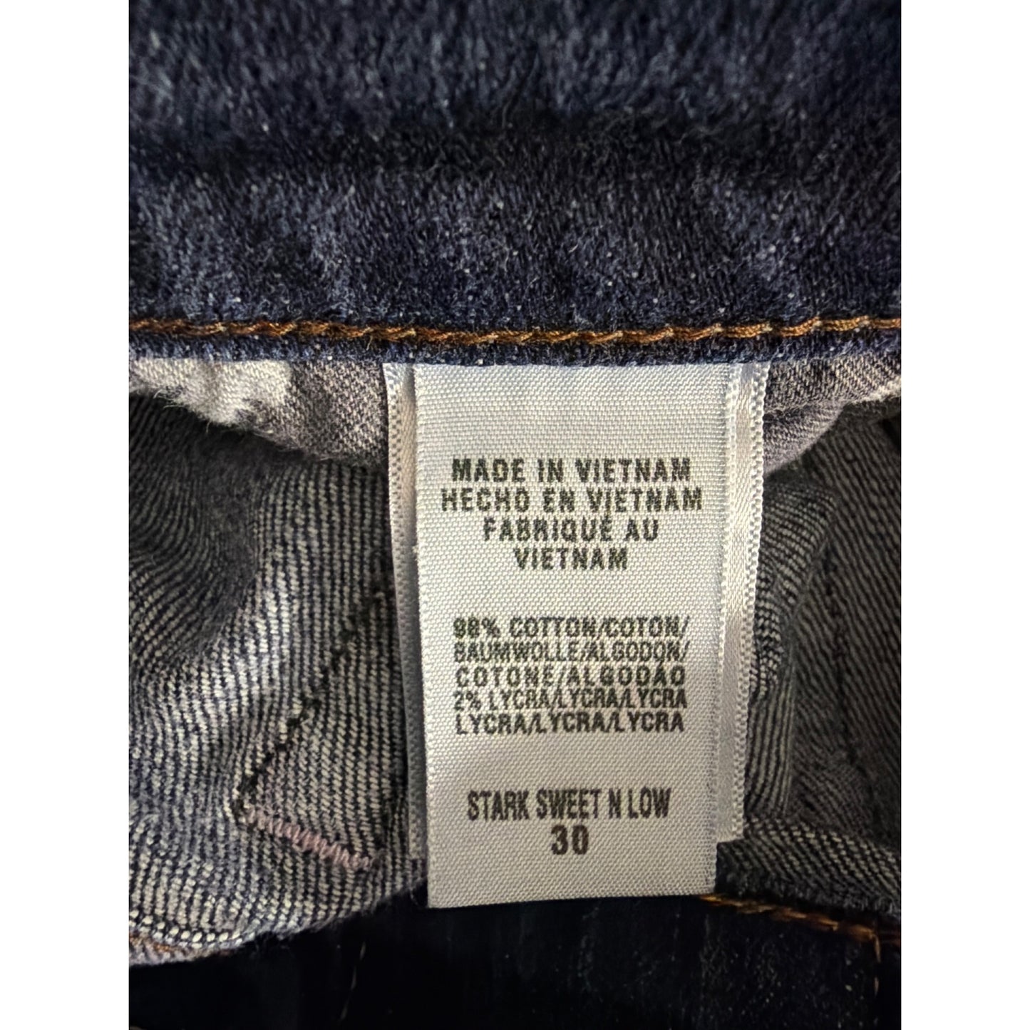 Lucky Brand Stark Sweet N Low Bootcut Jeans Size 10/30