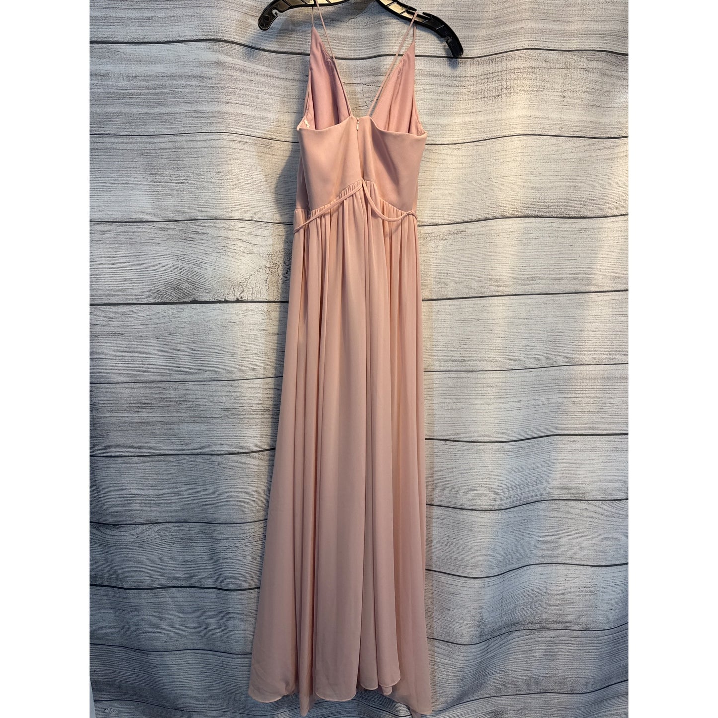 Jim Hjelm Occasions Pink Chiffon Sleeveless Dress Size 10