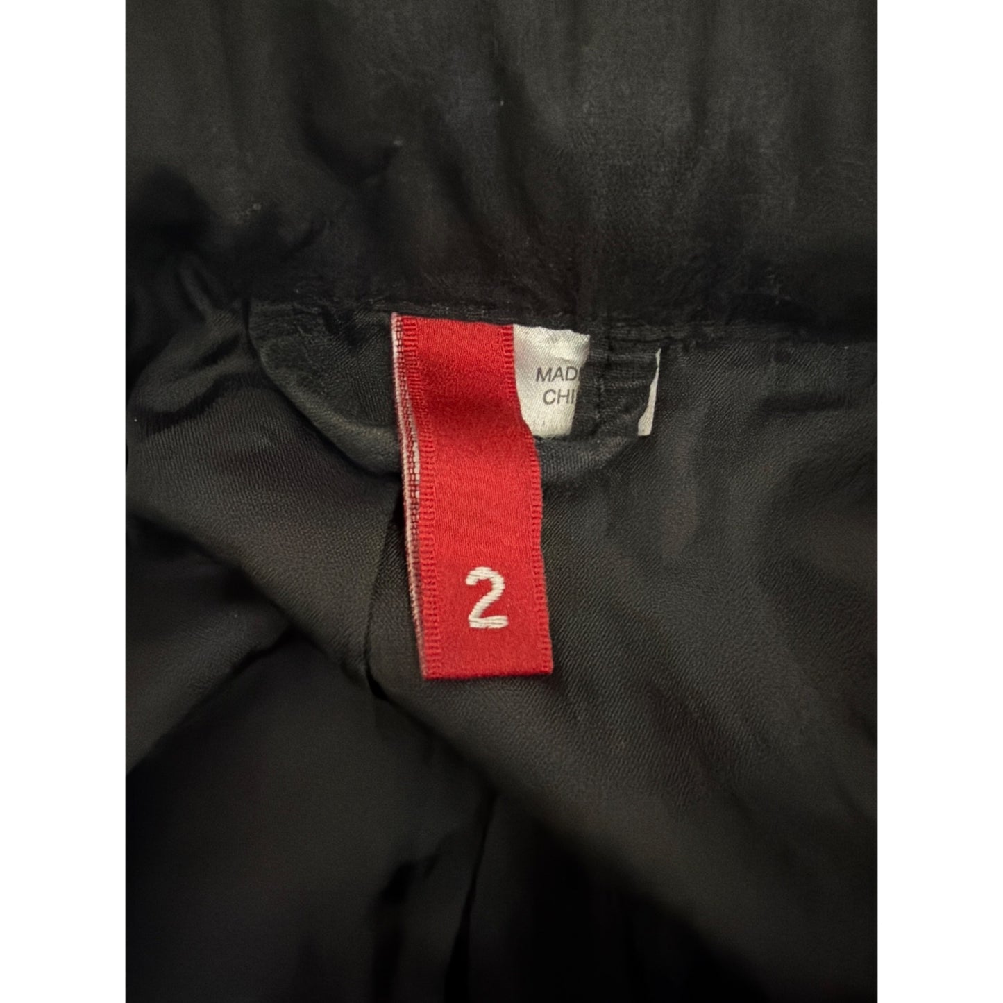 H&M Military-Style Utility Jacket With Hidden Hood Size 2