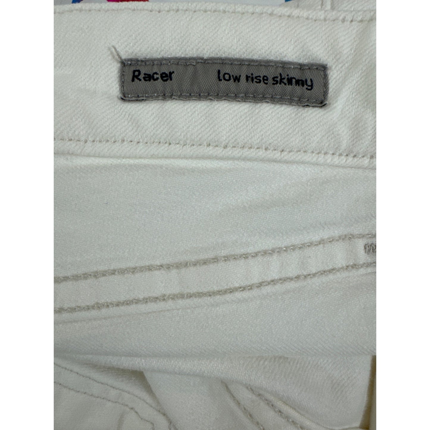 Citizens for Humanity Low Rise Skinny Racer Jean Size 32
