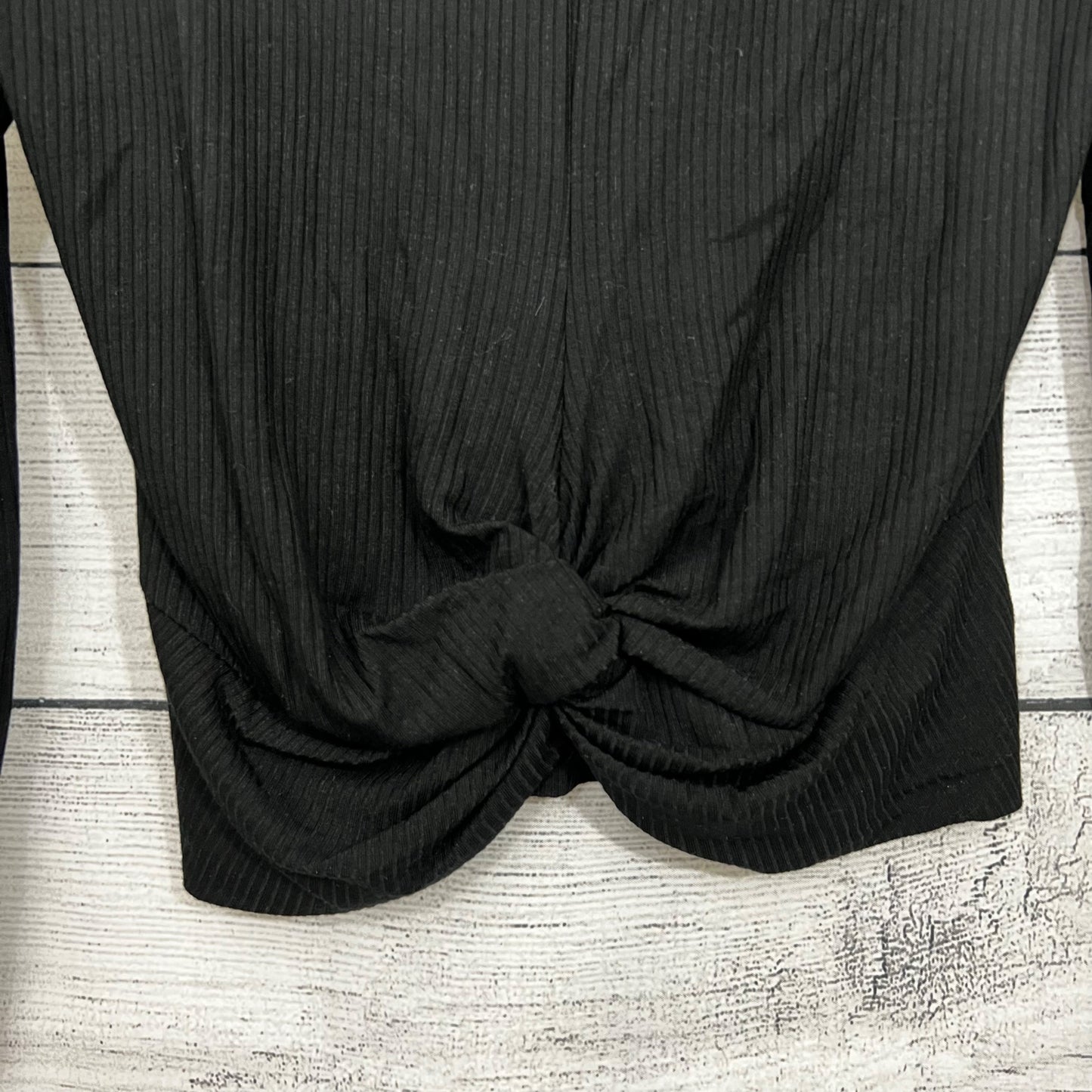 NWT Joe's Jeans Harriette Ribbed Knit Knot Back Turtleneck Size L