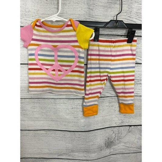 Heart striped Pajamas