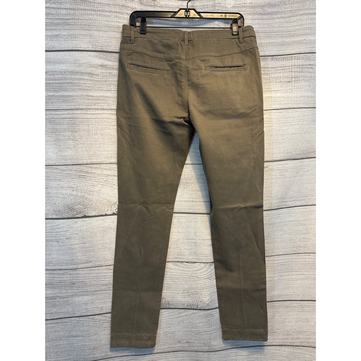 NWT Zara Denim Couture Grey/Green Jeans 42 US 32
