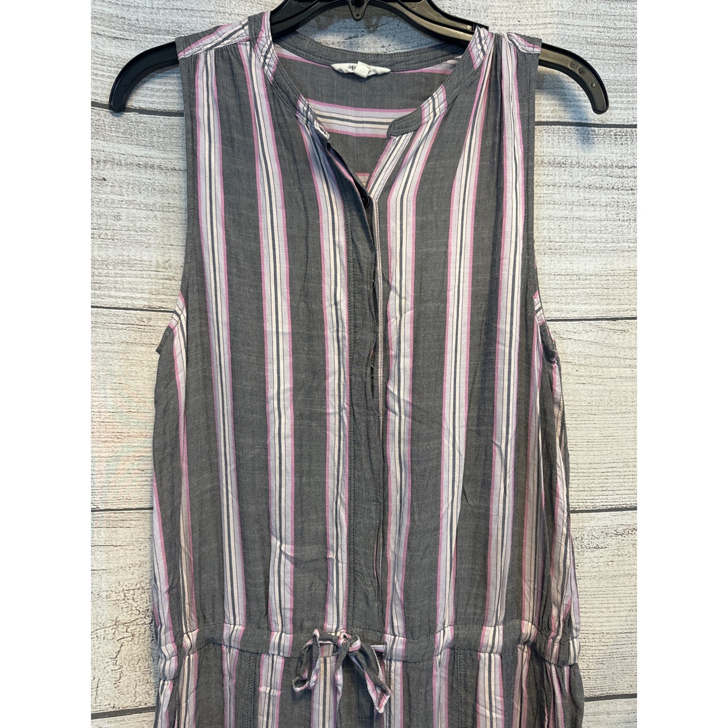 Splendid Loggia Striped Jumpsuit Size Medium