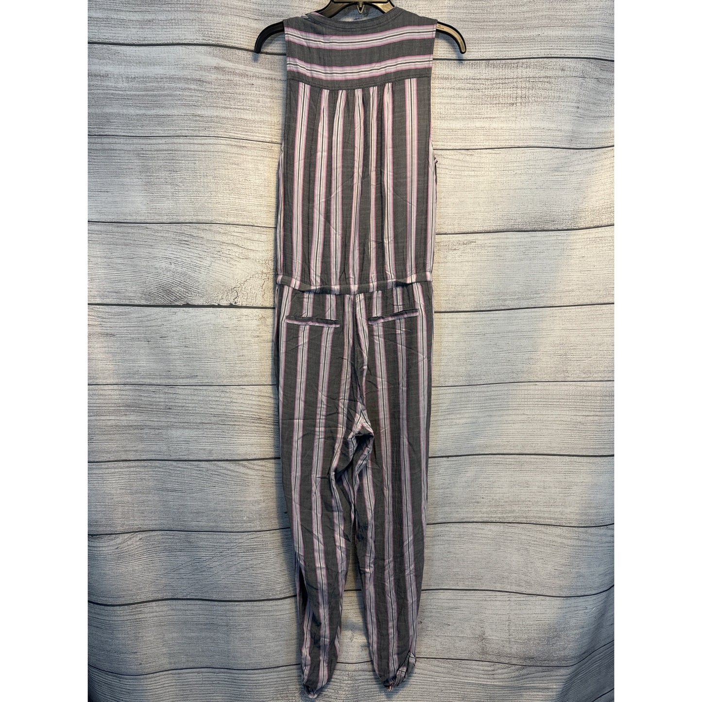 Splendid Loggia Striped Jumpsuit Size Medium