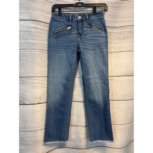 Zadig & Voltaire Ava Eco Denim Jeans Straight Leg Size 24