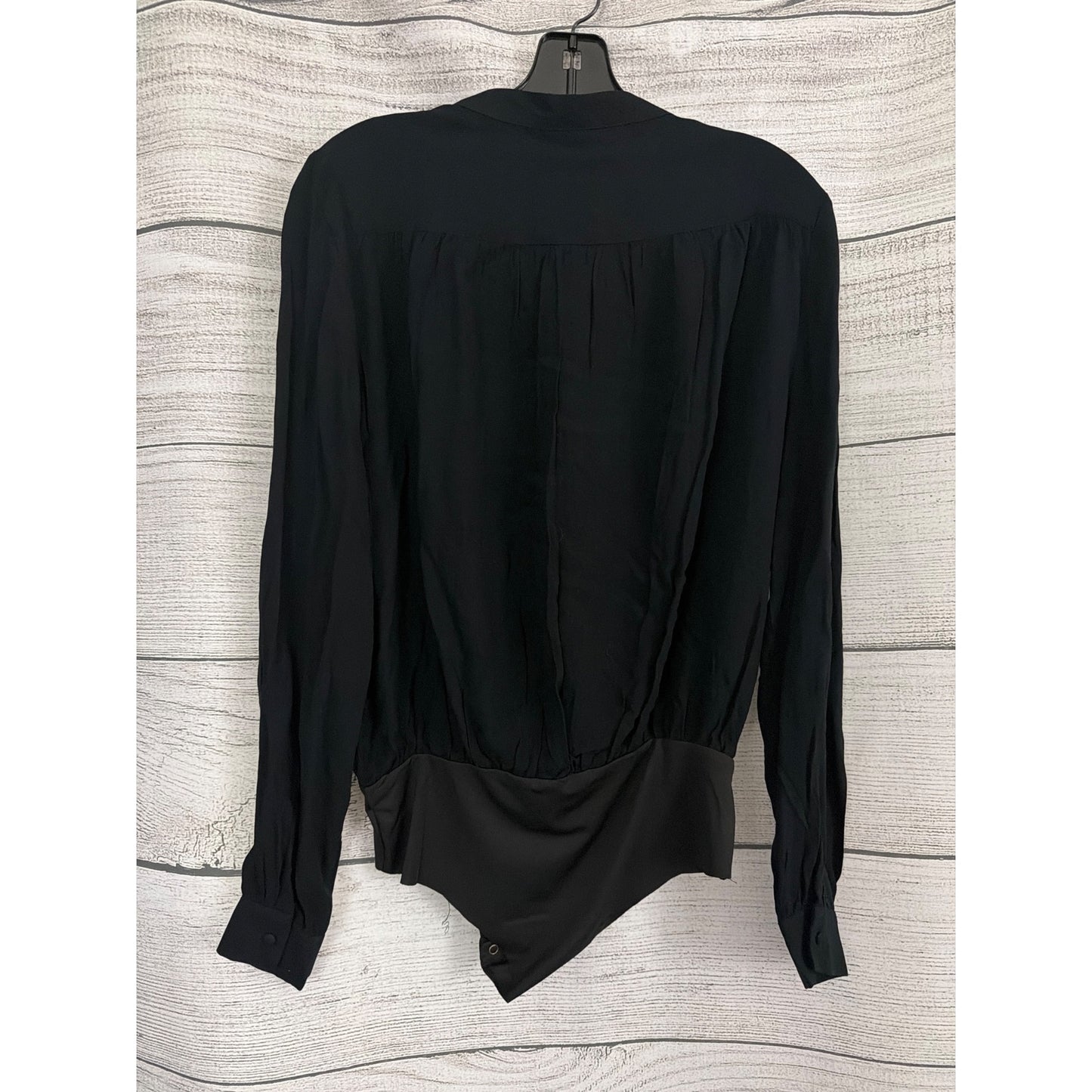 NWT Knot Sisters Wrap Style Long Sleeve Bodysuit Size S