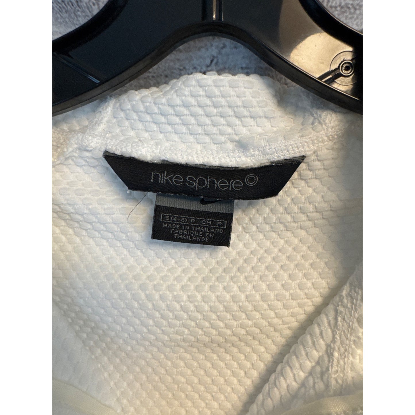 Nike Sphere White Hooded Jacket Size M