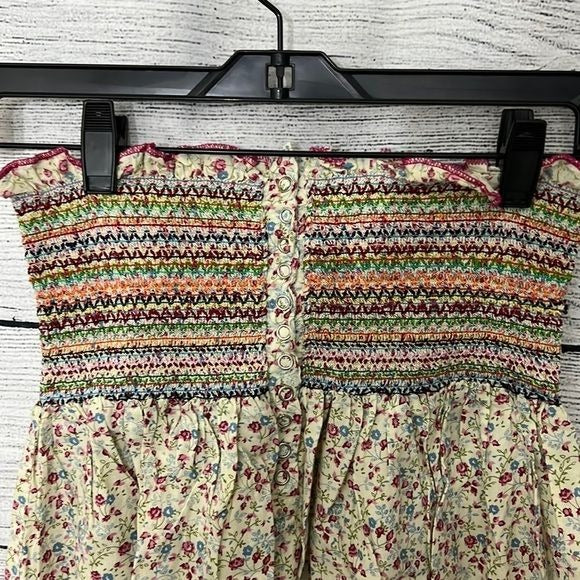 Flowered Tube Top