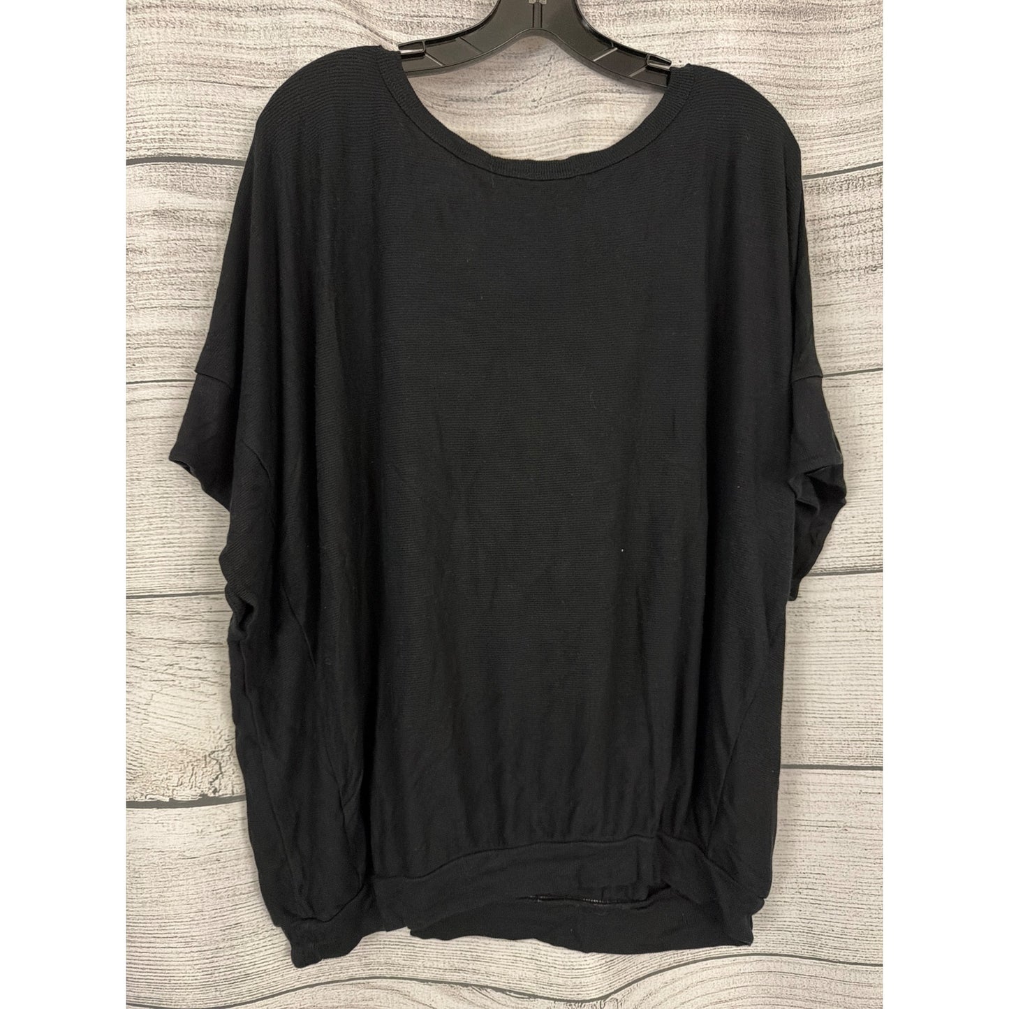 Bordeaux Los Angeles Black Oversized Casual Top Size M
