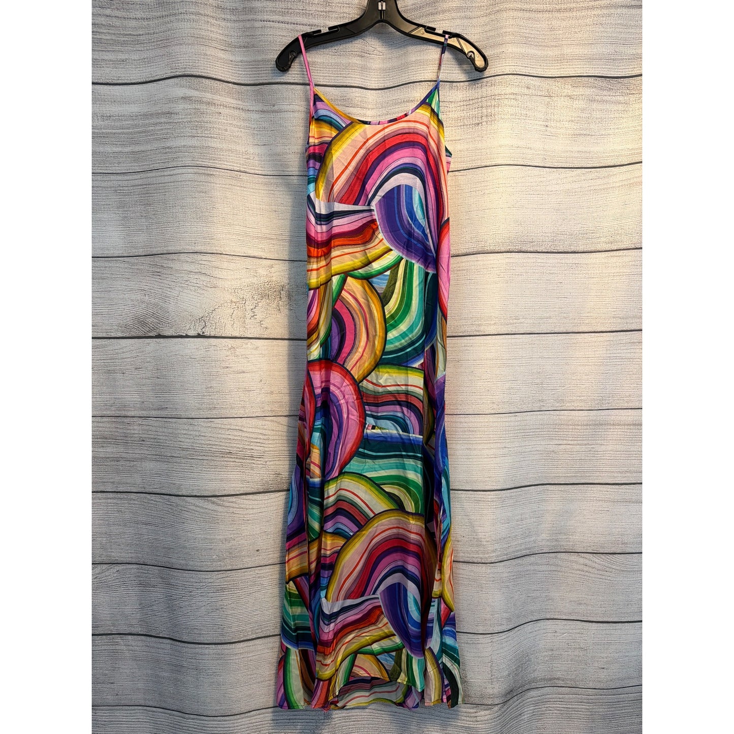 NWT Johnny Was Colorful Swirl Print Maxi Dress Size XS