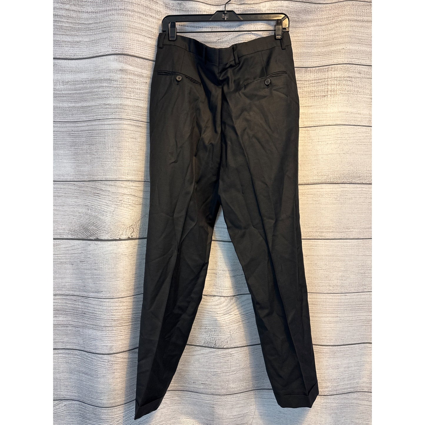 Classic Black Mens Dress Pants