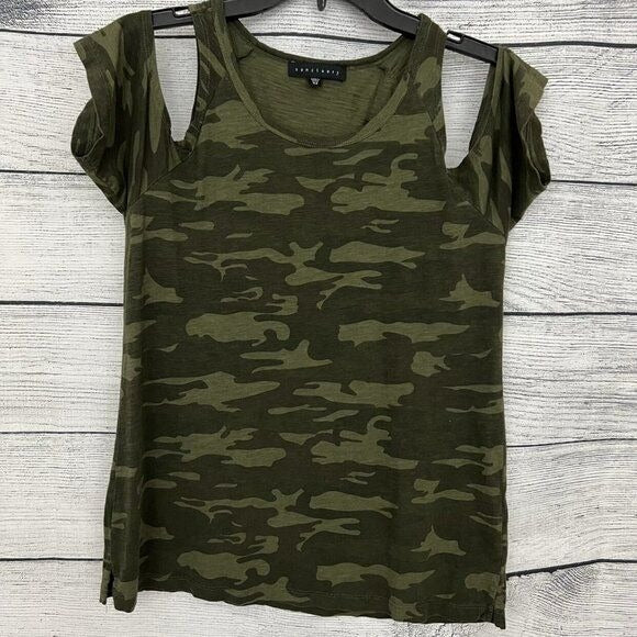 Sanctuary Camo Top