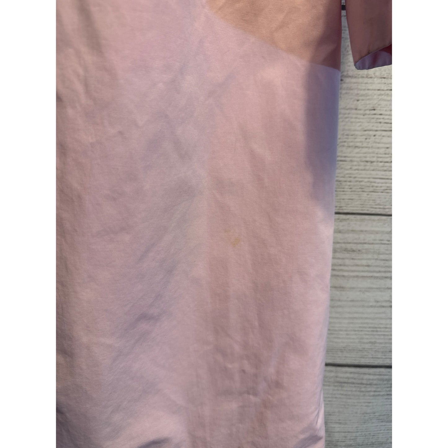 Barneys New York Pink Double-Breasted Trench Coat With Belt Size 8/42