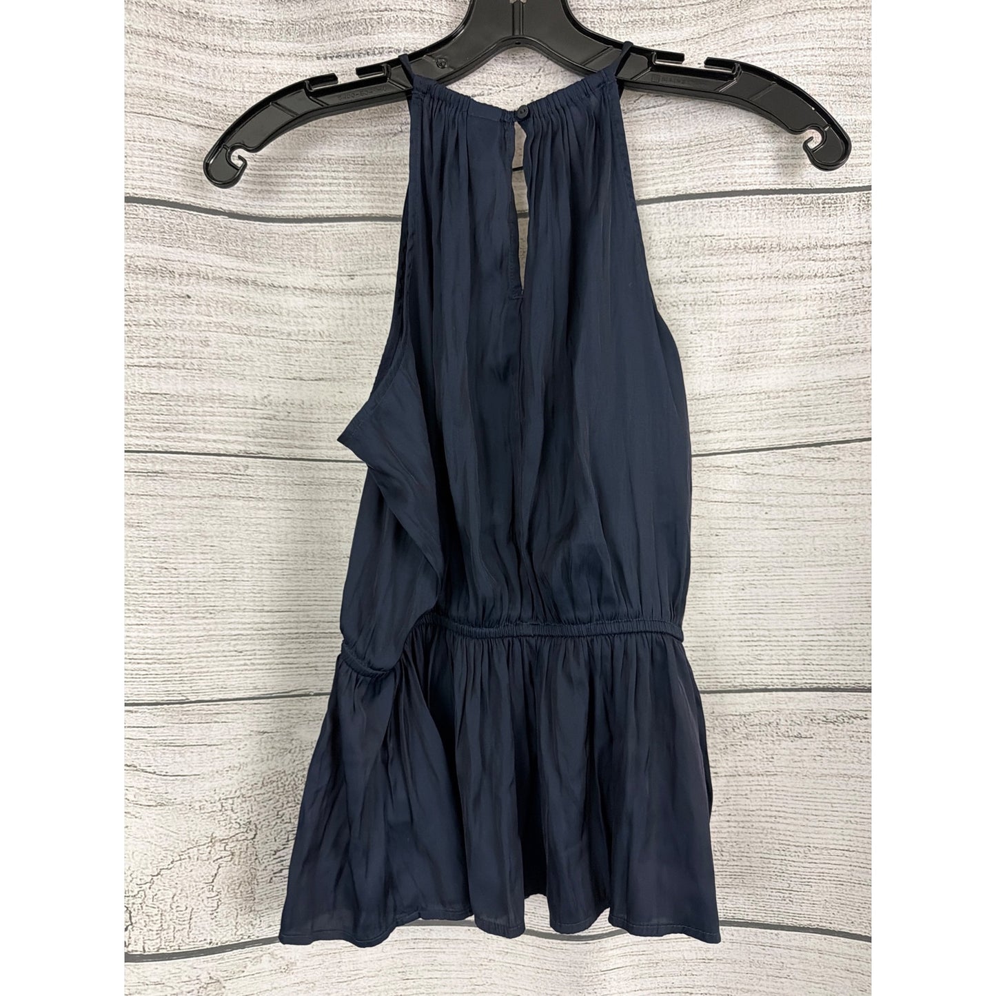 Old Navy Waist-Defined Halter Satin Blouse Size S