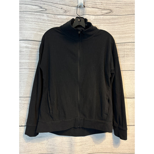 Mondetta Black Zip-Up fleece Jacket Size S