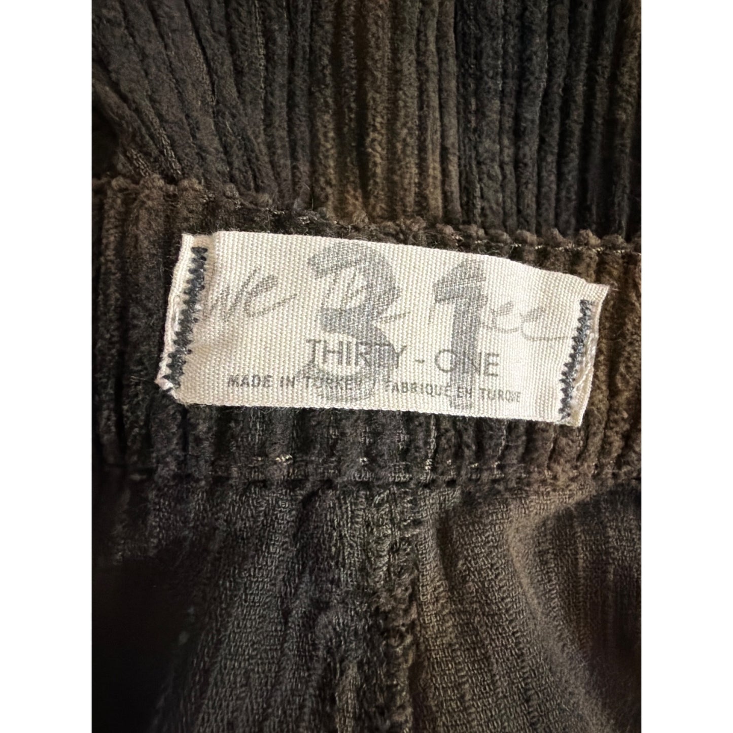 NWOT We The Free Corduroy Wide Leg Tie-Dye Pants Size 31