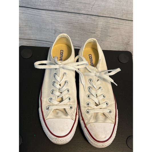 Converse Chuck Taylor All Star White Low Top Sneakers Size W9/M7