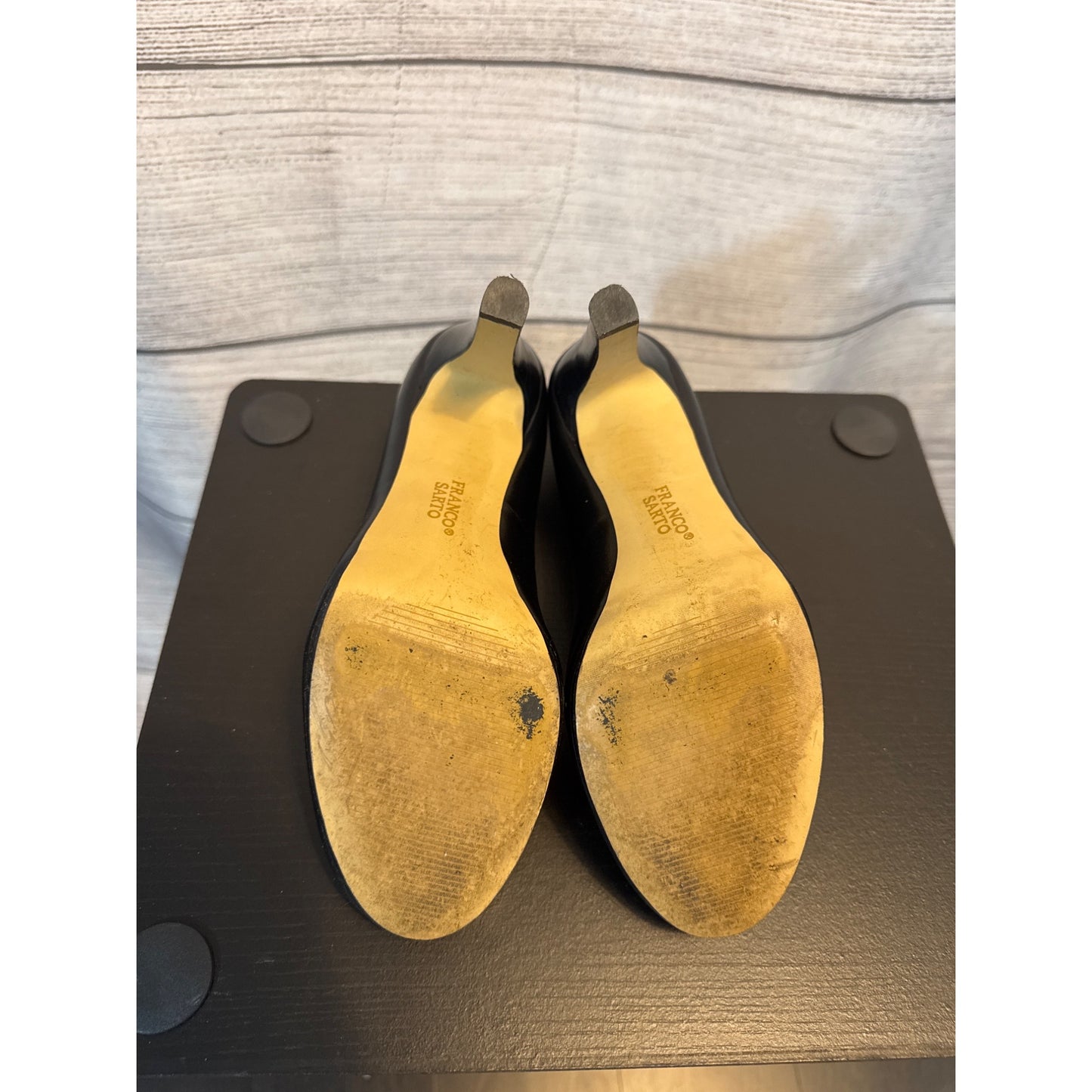 Franco Sarto Leather Luxe Derby Cal Size 7