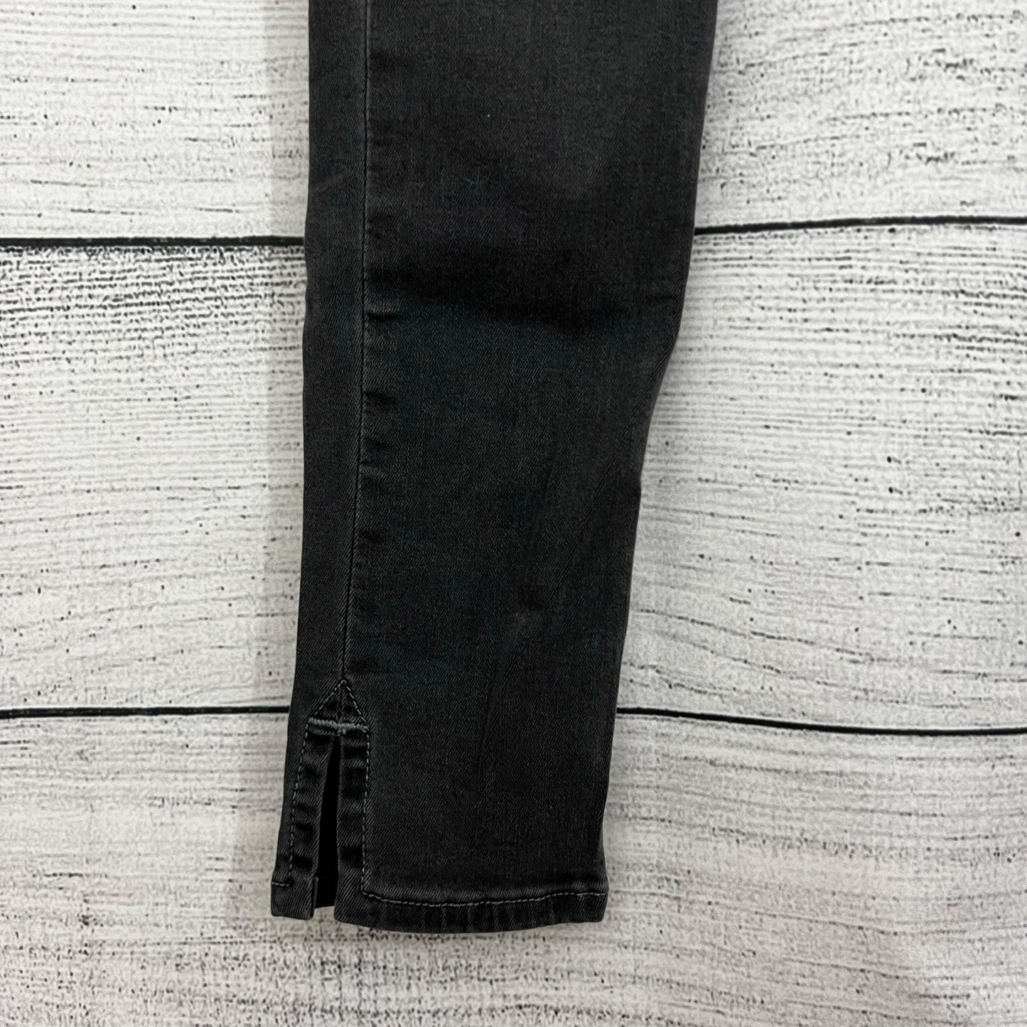Rag & Bone Capri Jeans Black Denim 10 Inch Stretch, Size 24