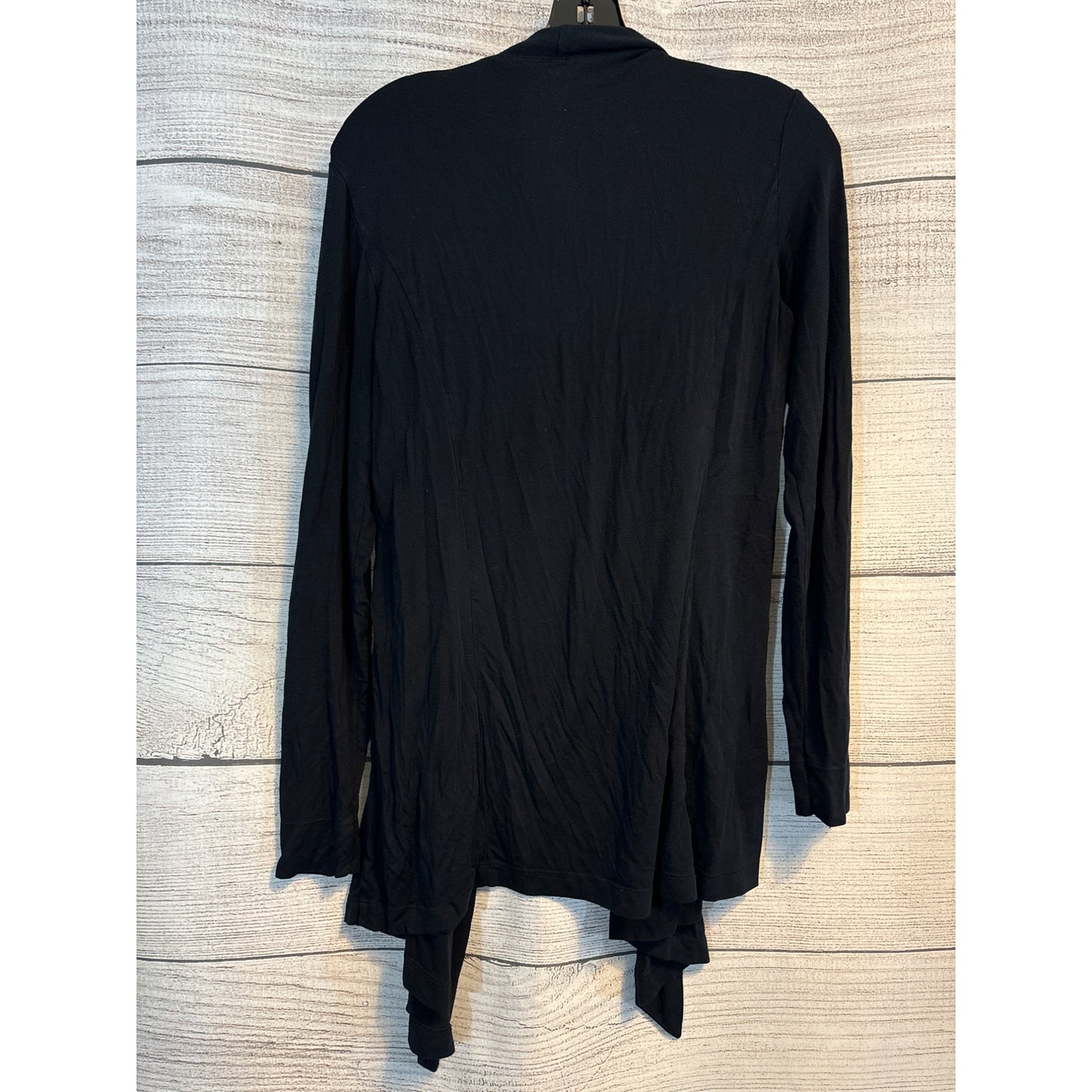 Peach Black Open Front Cardigan Size XXS