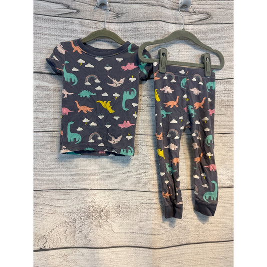 Old Navy Dinosaur Pajama Set Size 3T