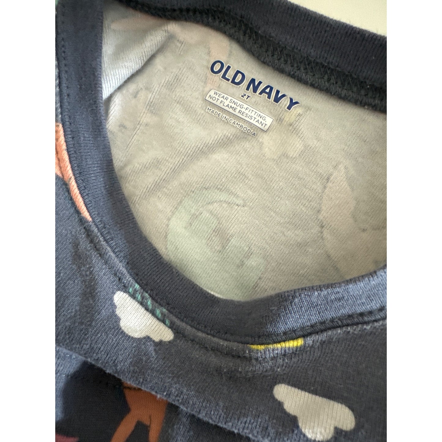 Old Navy Dinosaur Pajama Set Size 3T