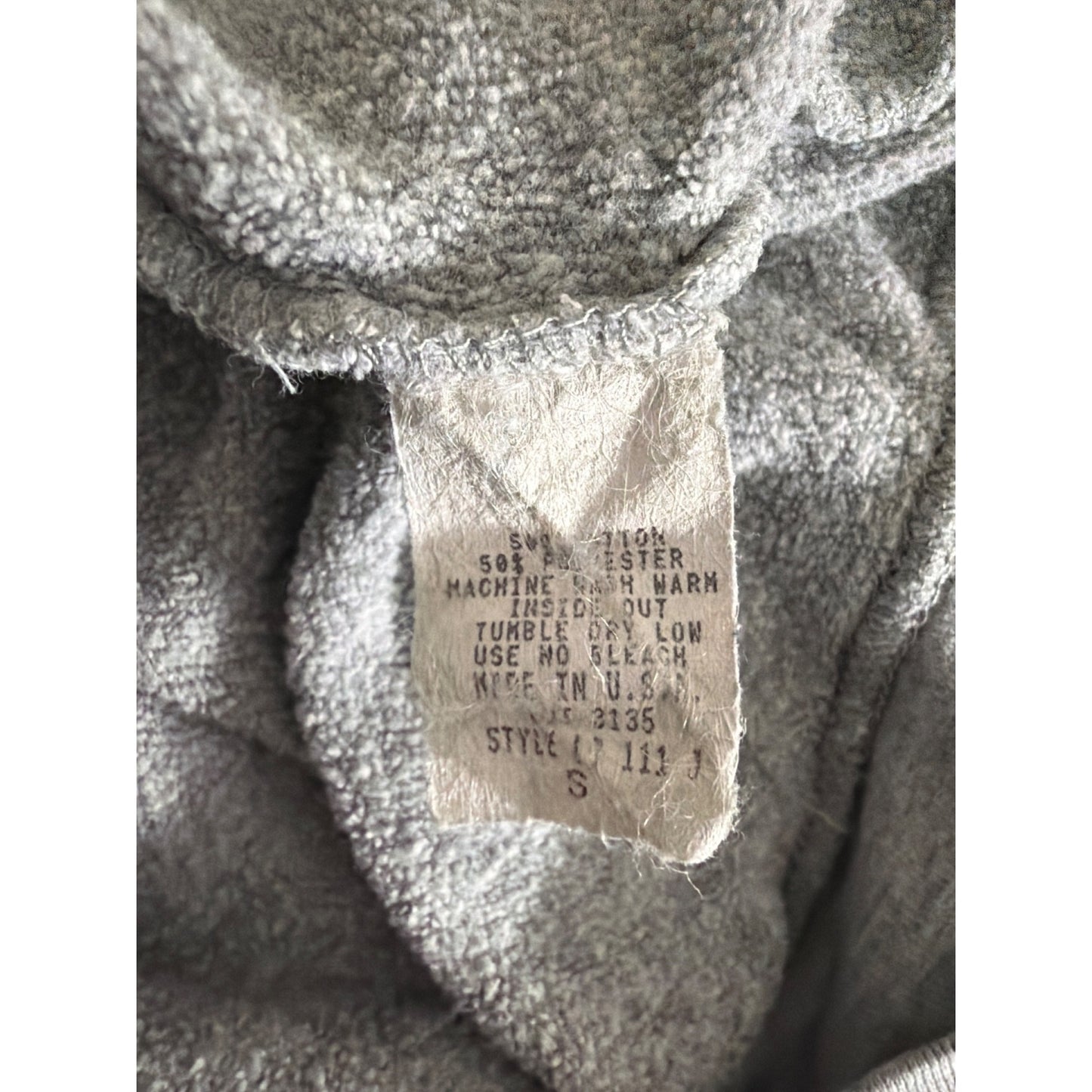 Love Junkie Gray Hooded Sweatshirt Size S