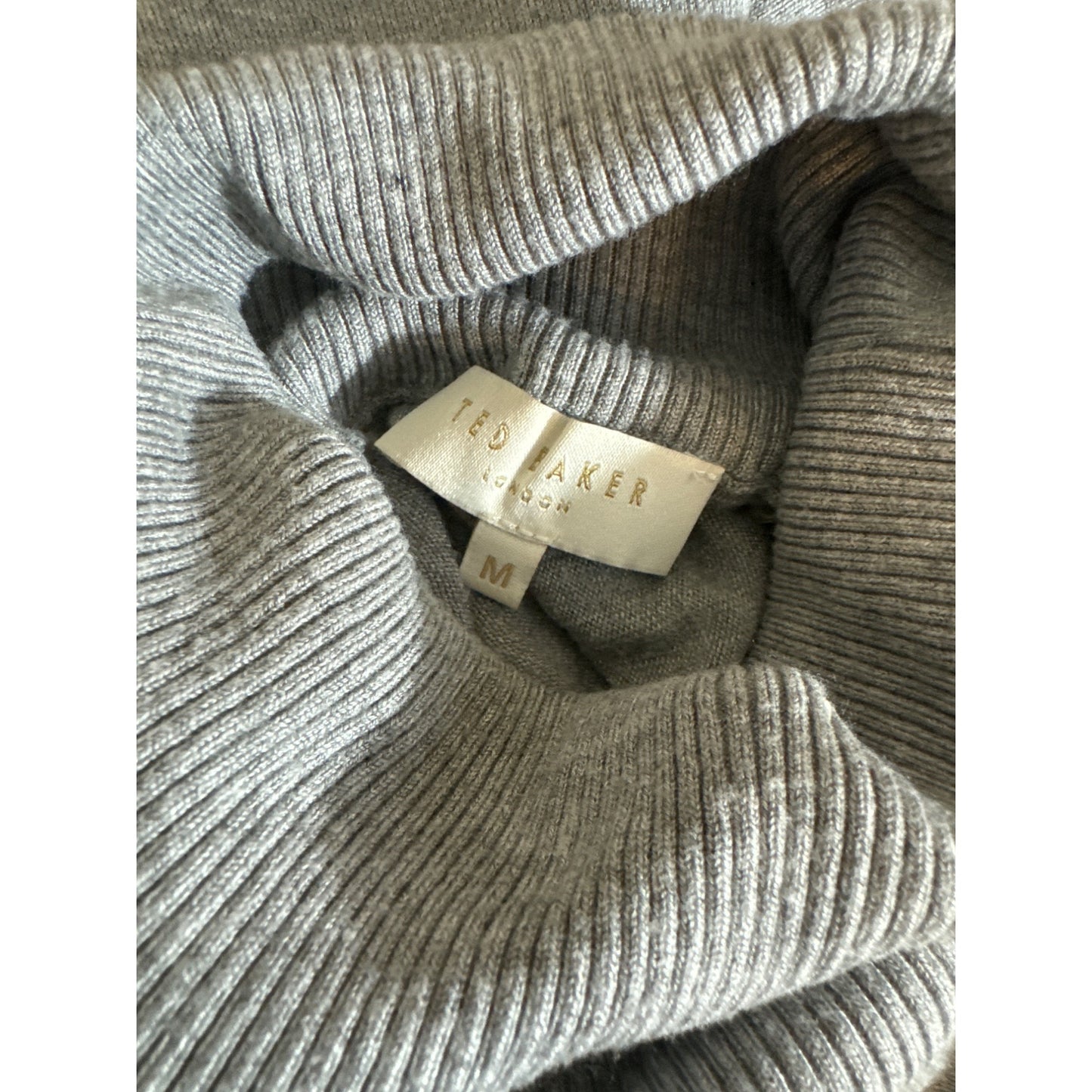 Ted Baker Poncho Turtleneck Sweater Size M