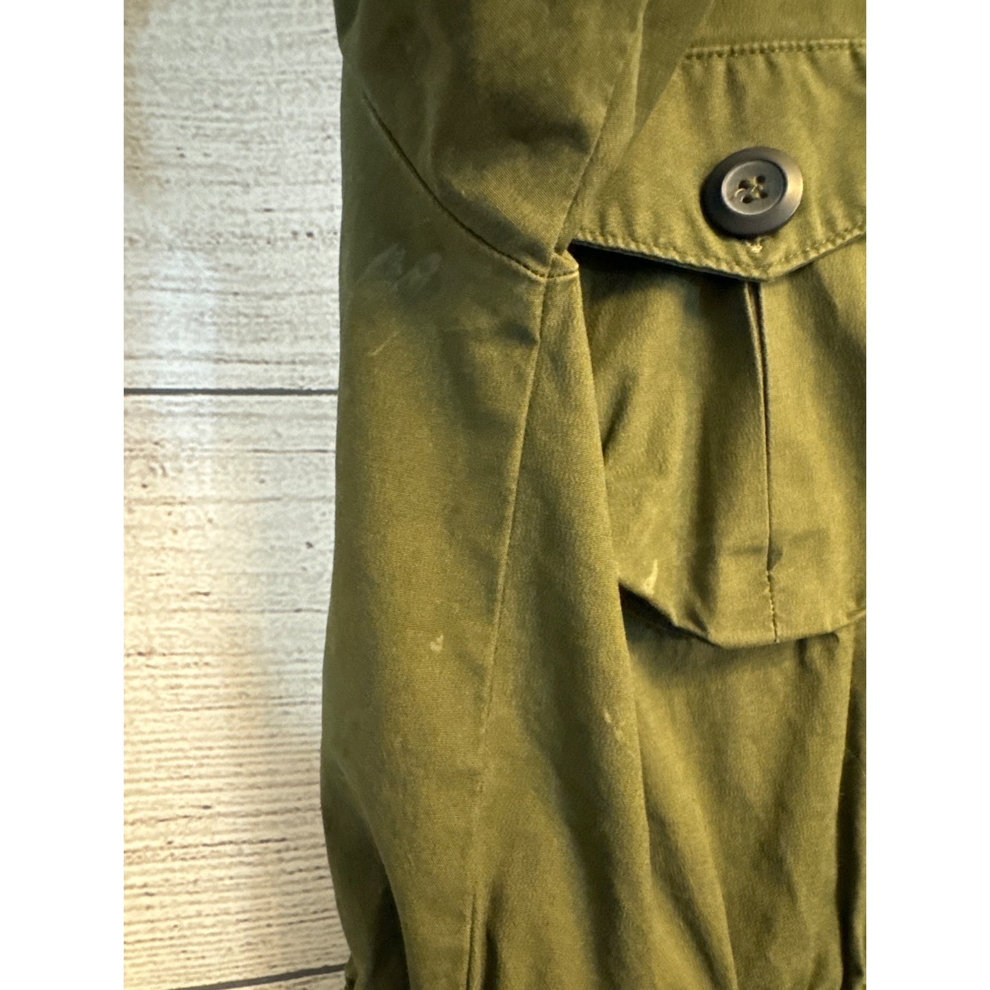 Aude. LA Military Green Jacket
