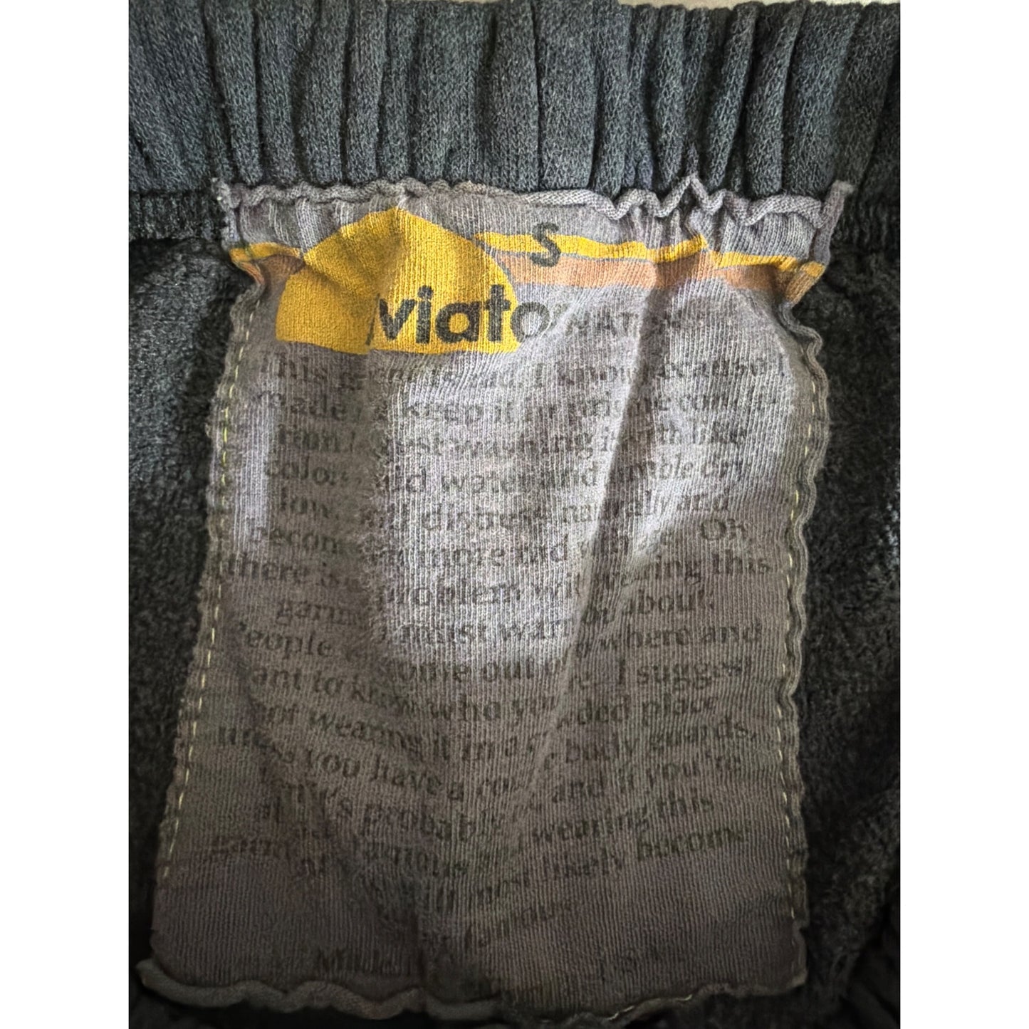 Aviator Nation Rainbow Graphic Joggers Size S