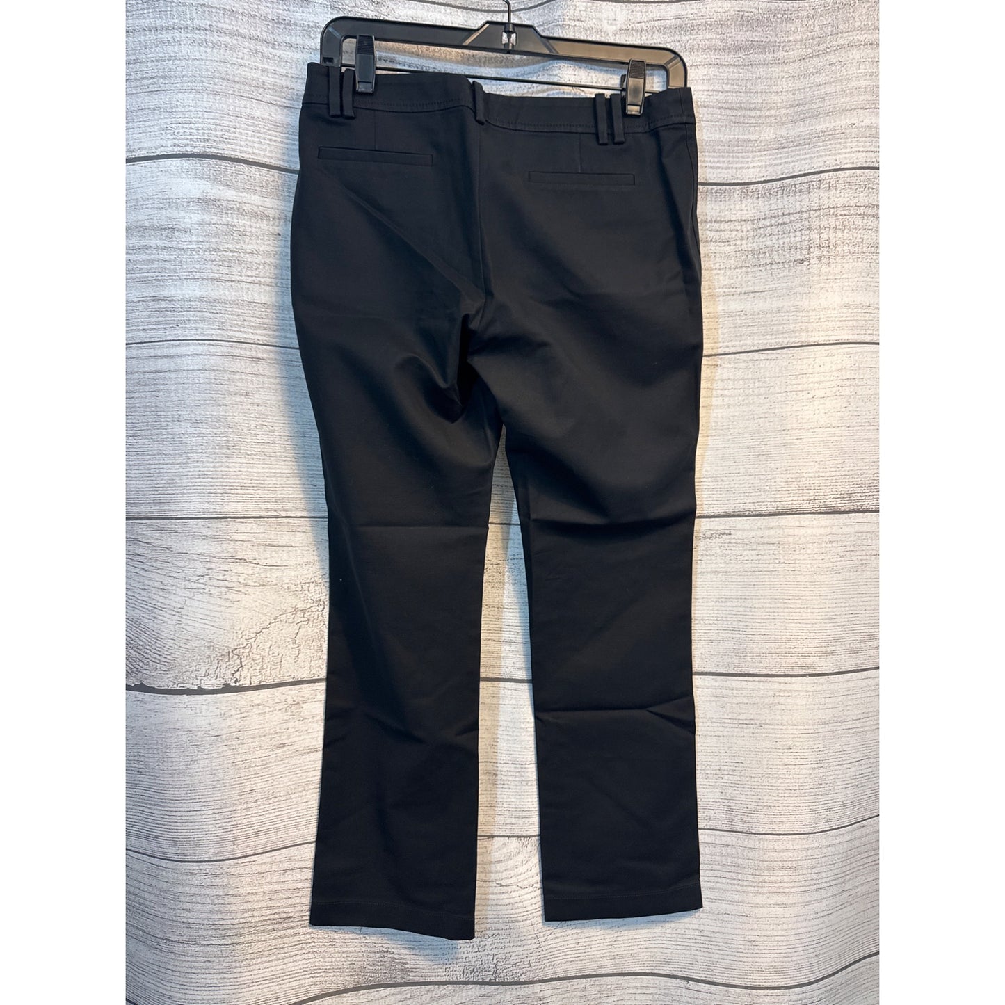 Derek Lam Crosby 10 Black Slim Straight Dress Pants Size 0
