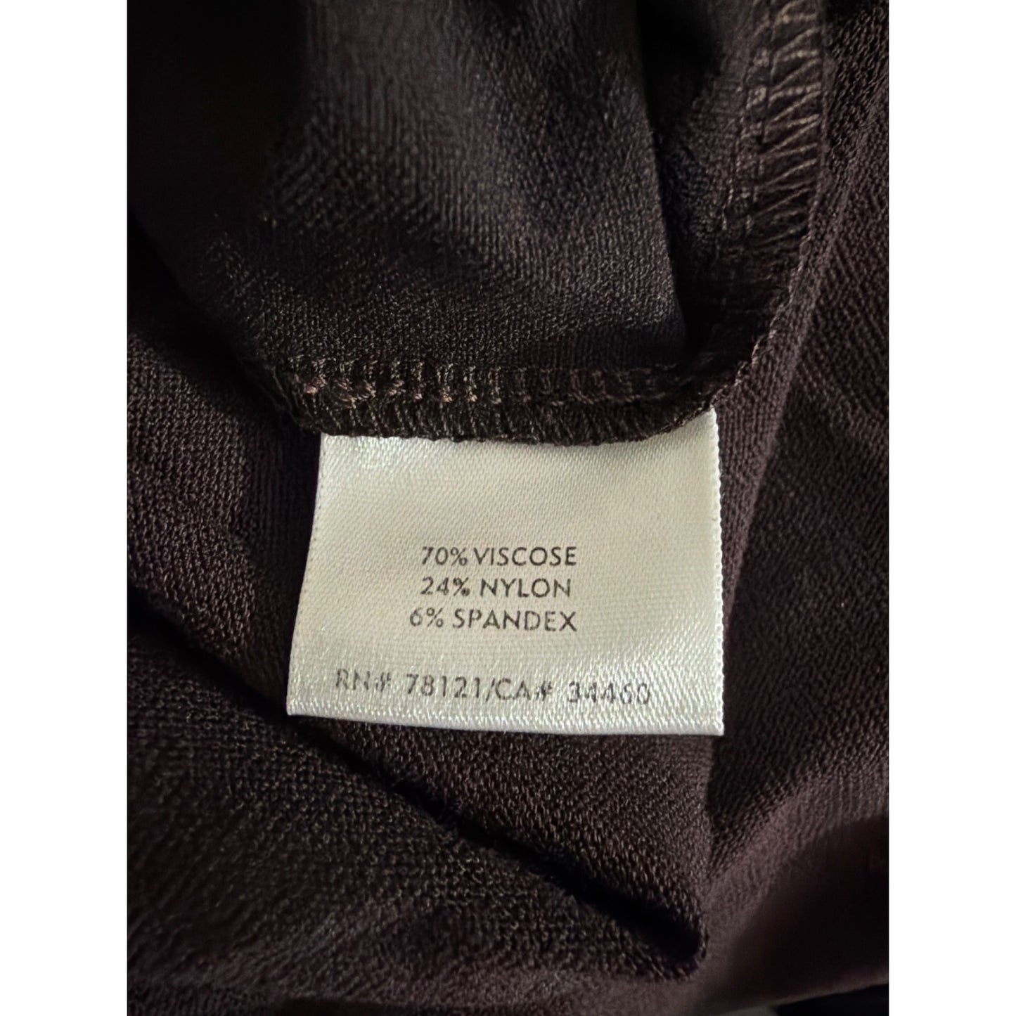 Eileen Fisher Black Stretch Slim Ankle Pants Size M