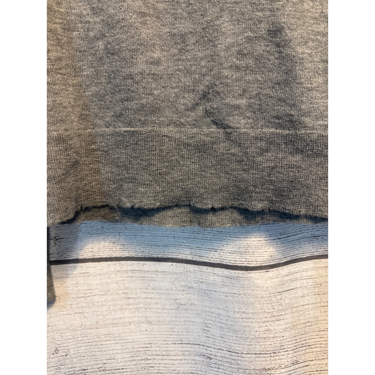Zadig & Voltaire Womens Gray Cashmere Sweater XS Crewneck Long Sleeve Light Knit