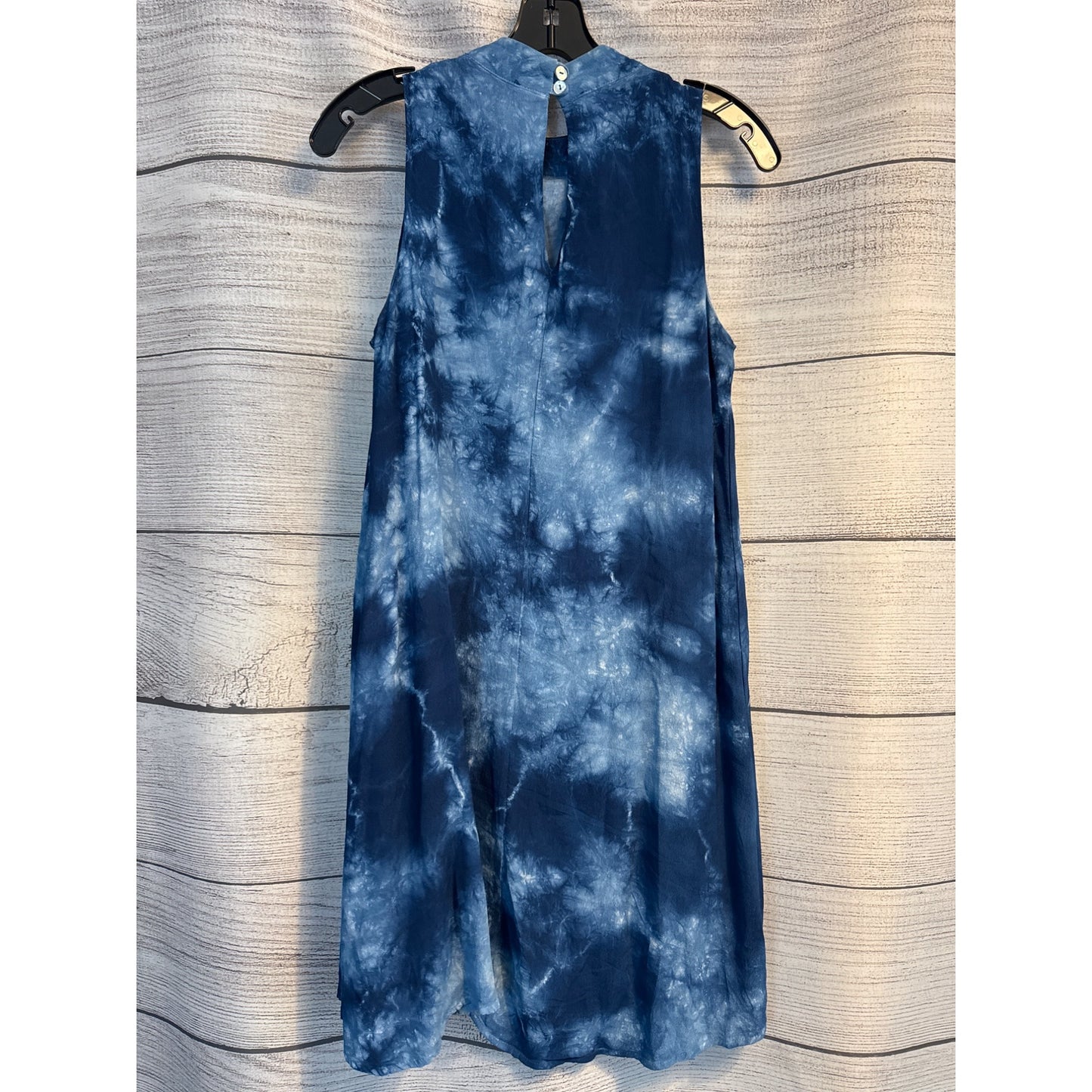 Peach Love California Tie-Dye Sleeveless Dress S