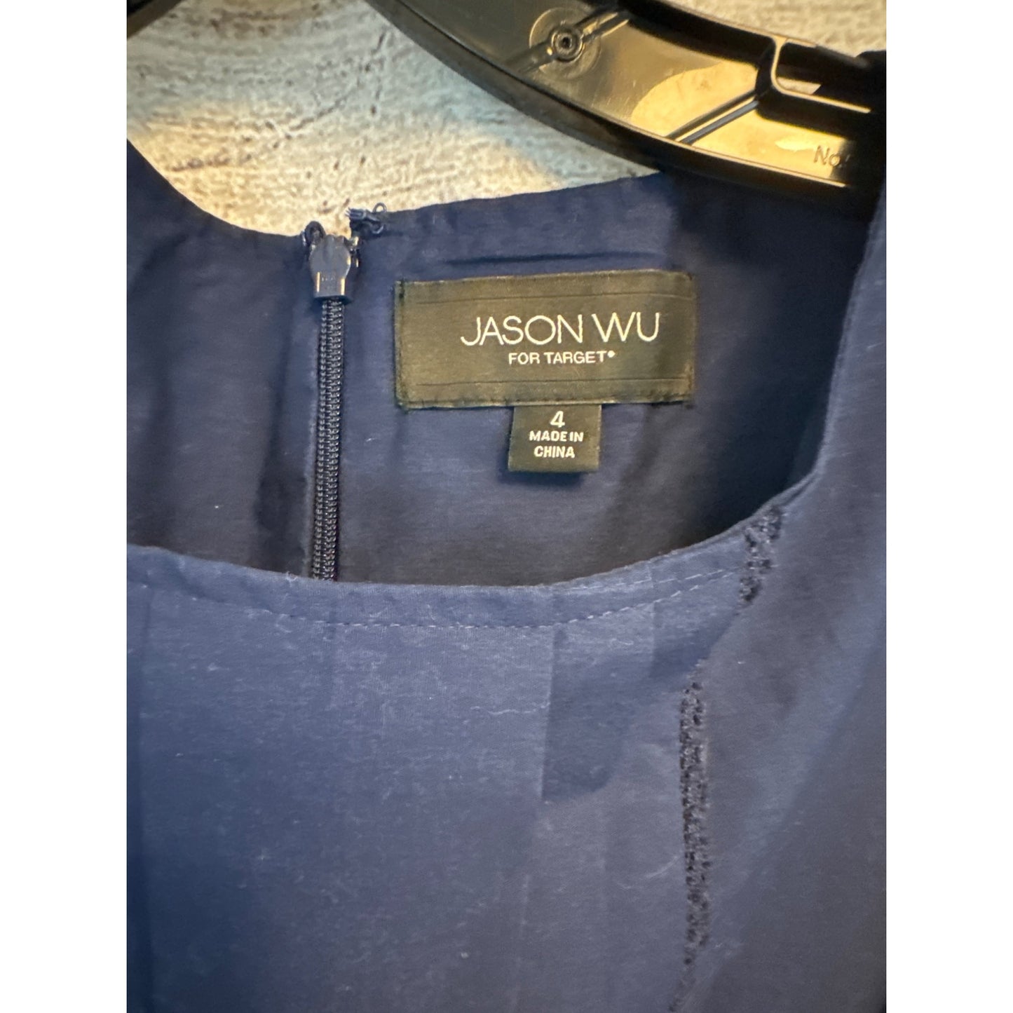 Jason Wu For Target Navy Dress With Red & White Stripes Size 4