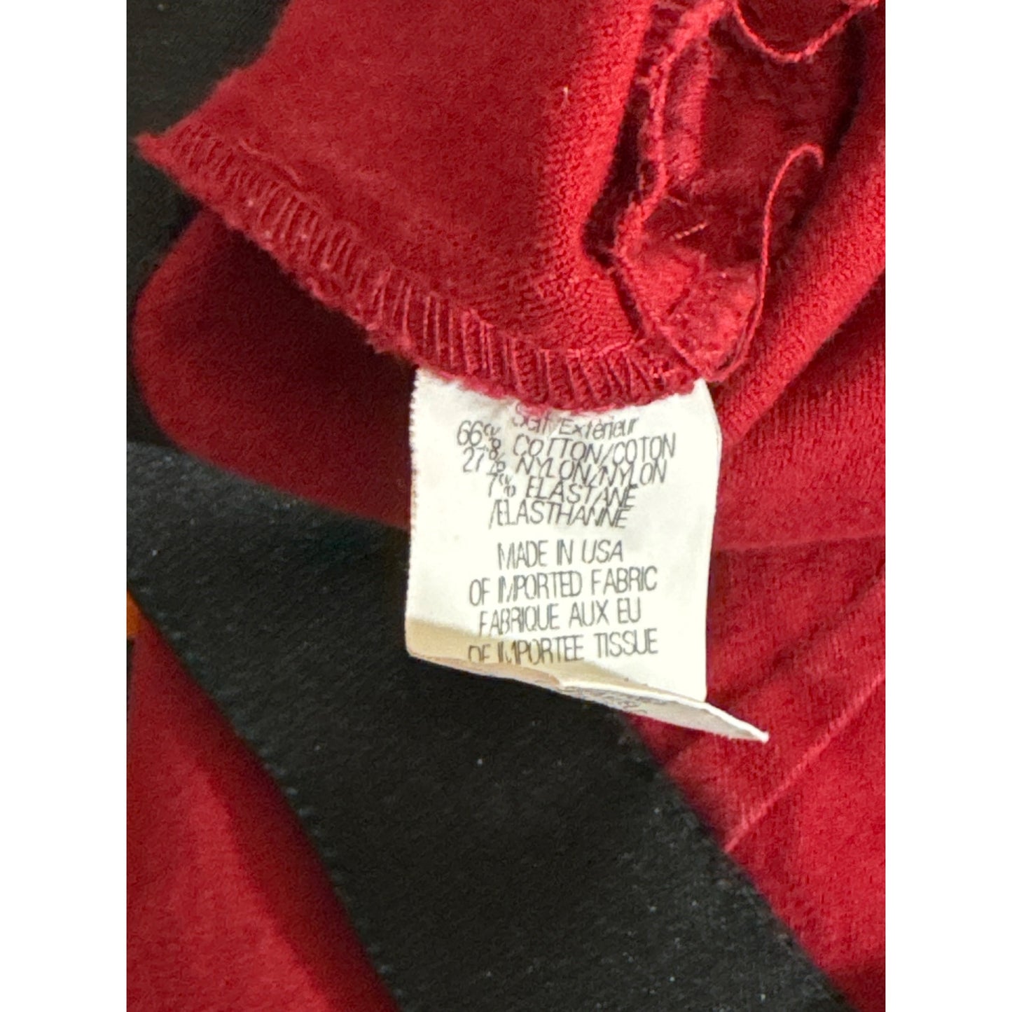 Theory Red Merryn New Recovery Leggings Size 6