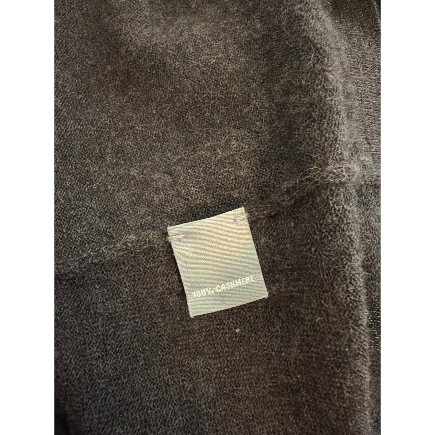 Neiman Marcus Cashmere Collection Brown Long Sleeve Sweater Size S