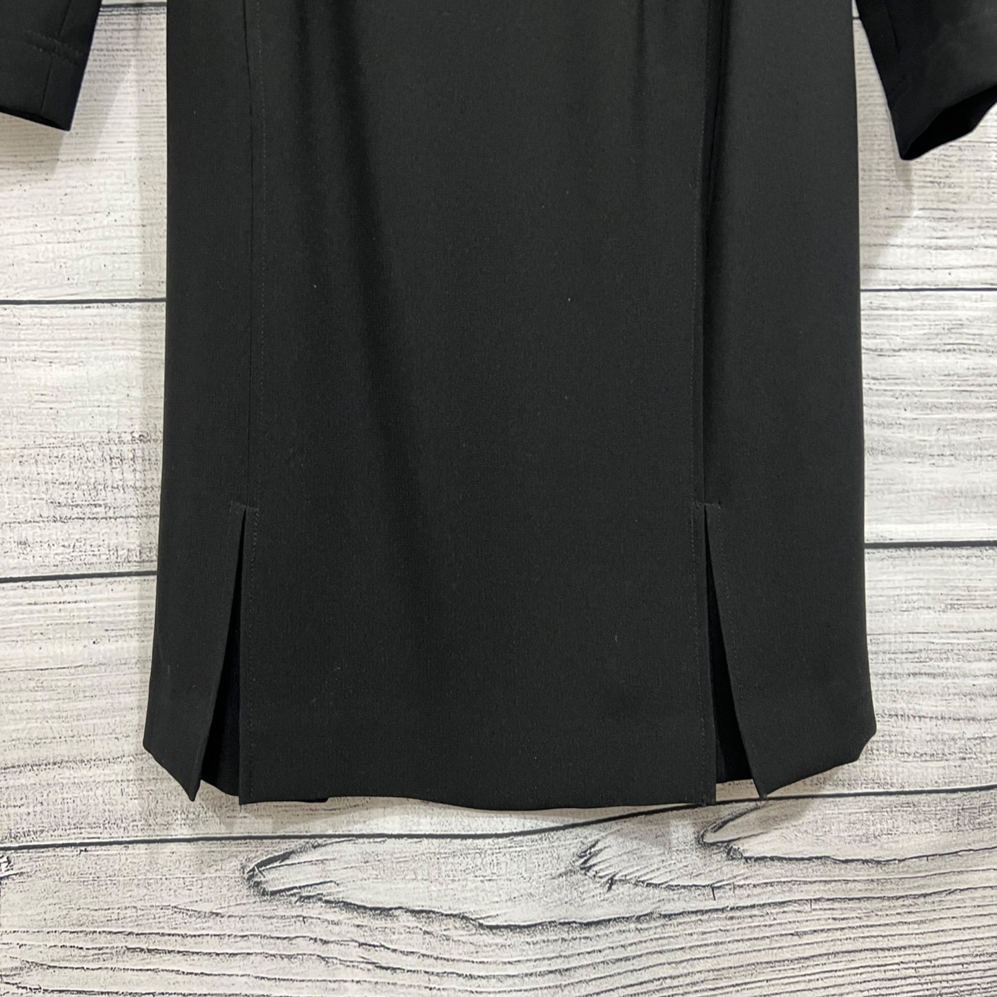 Jones New York Black Long Sleeve Wrap Dress, Size 4