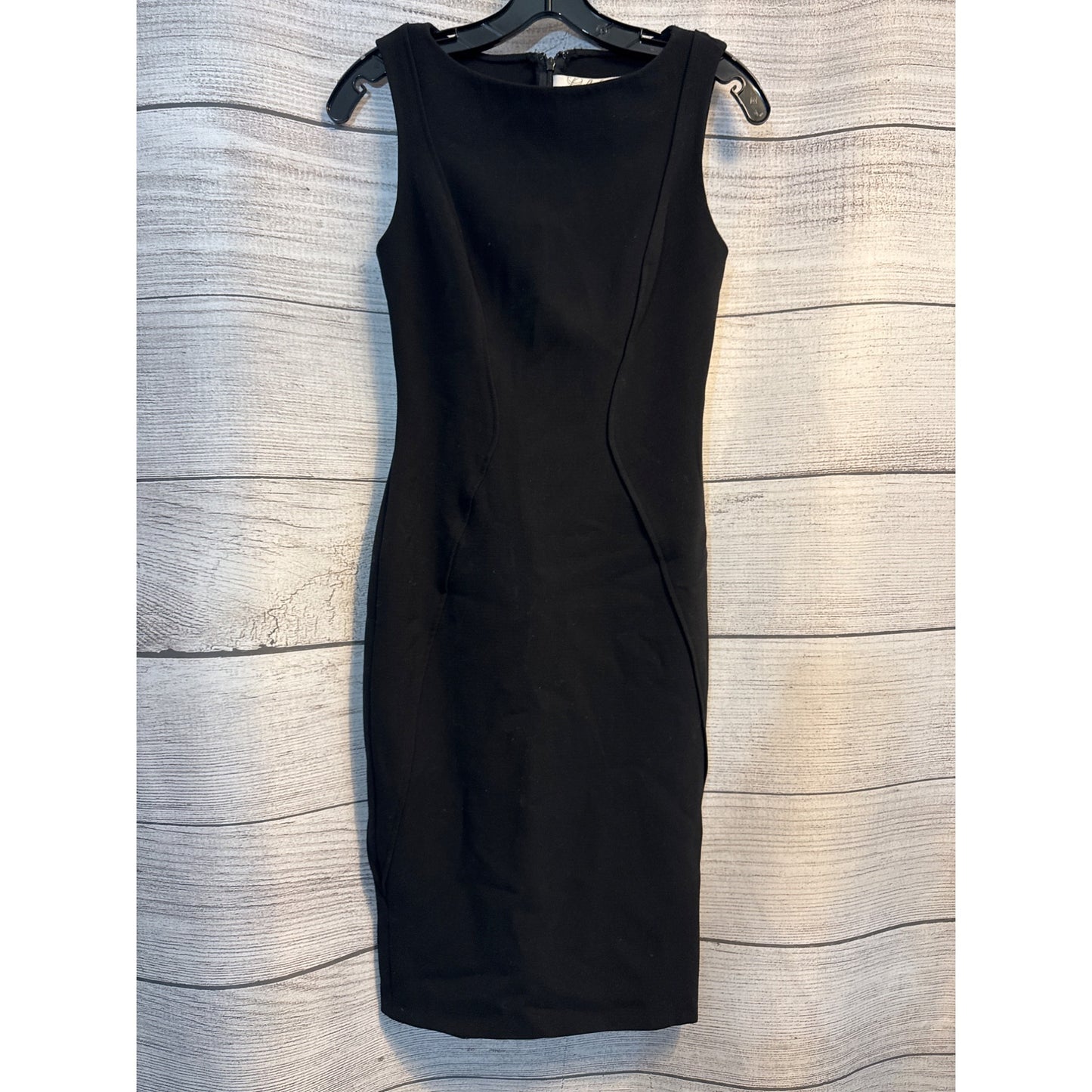 Lela Rose Sleeveless Boat-Neck Sheath Dress Size 0
