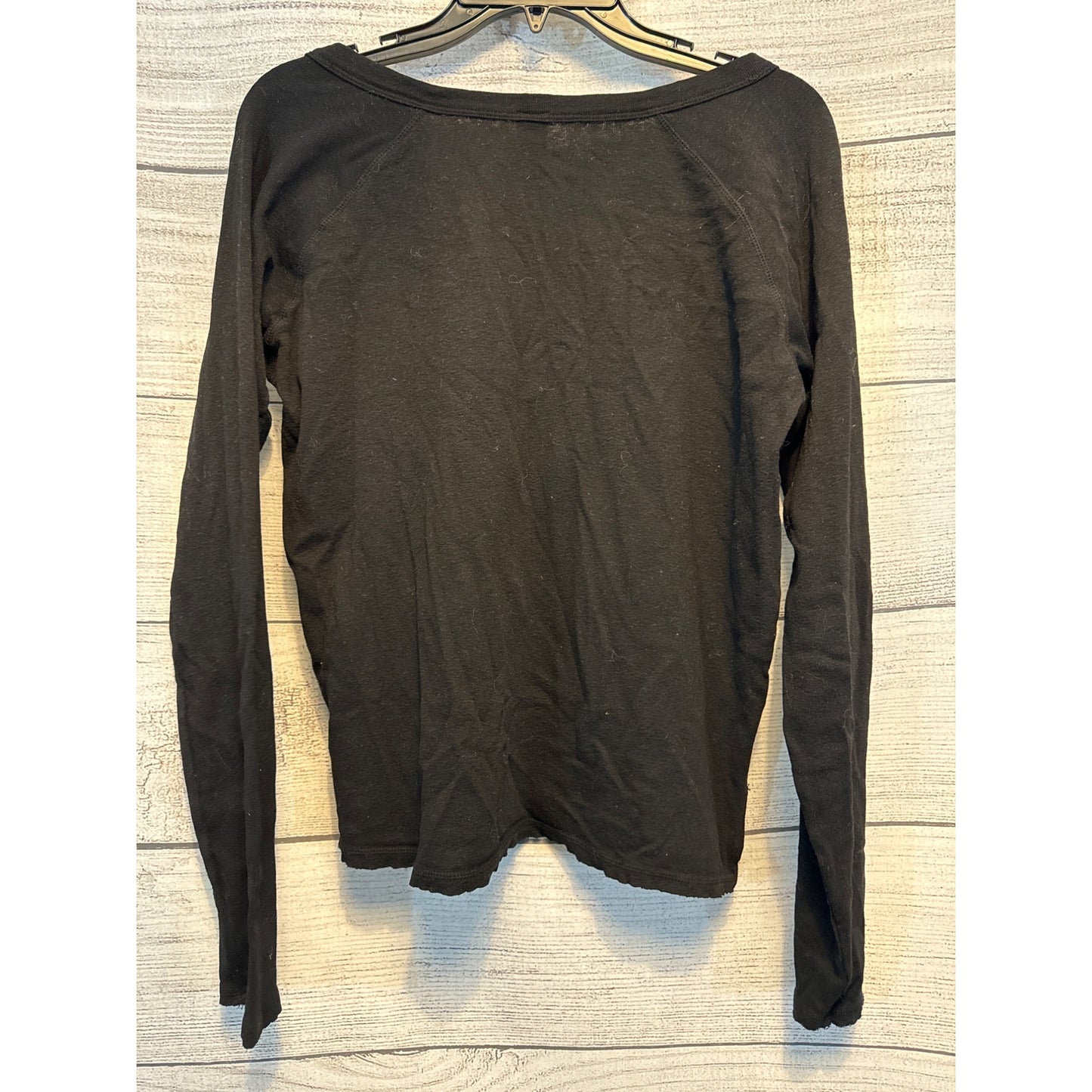 Bobi LA cut v neck long sleeve shirt Size S