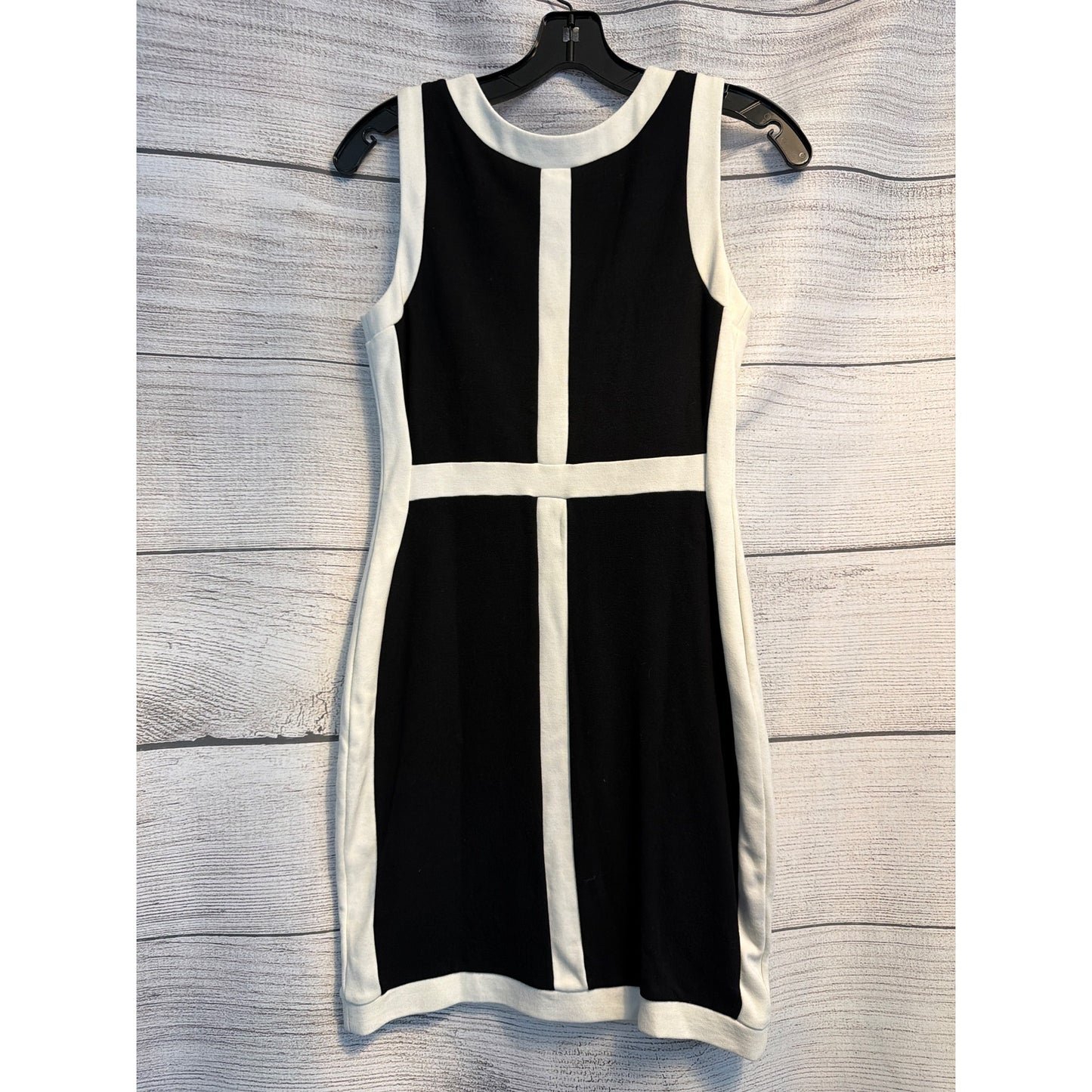 Bailey 44 Black & White Sleeveless Bodycon Dress S